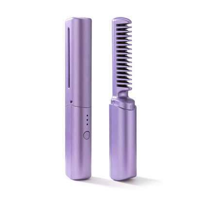 Ceramic Hairdressing Comb ~ Smooth, frizz-free hair anytime, anywhere