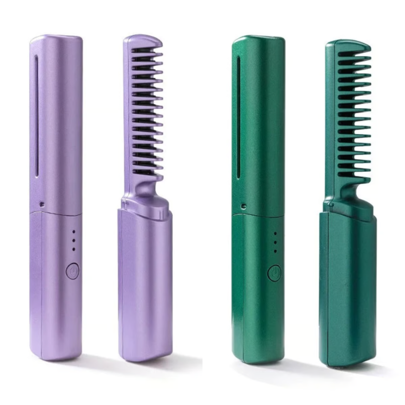 Ceramic Hairdressing Comb ~ Smooth, frizz-free hair anytime, anywhere