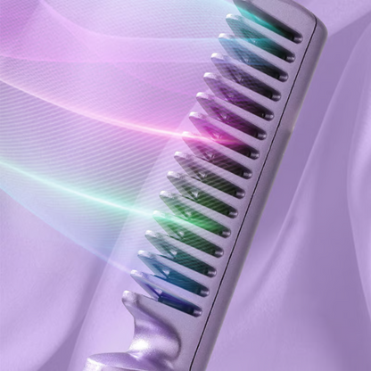 Ceramic Hairdressing Comb ~ Smooth, frizz-free hair anytime, anywhere