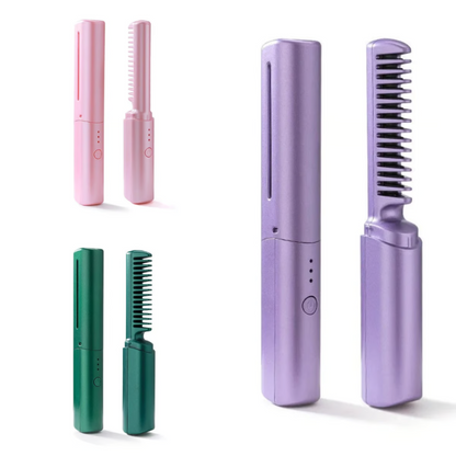 Ceramic Hairdressing Comb ~ Smooth, frizz-free hair anytime, anywhere