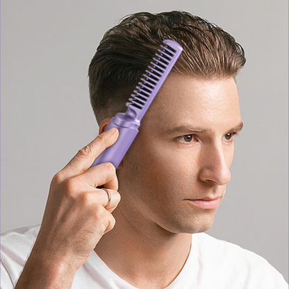 Ceramic Hairdressing Comb ~ Smooth, frizz-free hair anytime, anywhere