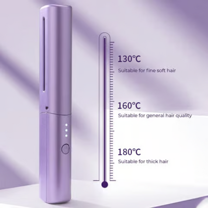 Ceramic Hairdressing Comb ~ Smooth, frizz-free hair anytime, anywhere